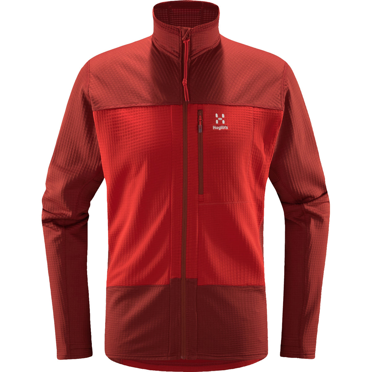 Polar Hombre Roc Spitz Mid Jacket Men Haglöfs Rojo