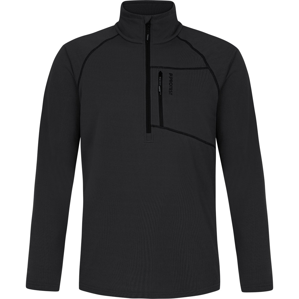 Polar Hombre Prtkody 1/4 Zip Active Top Protest Gris