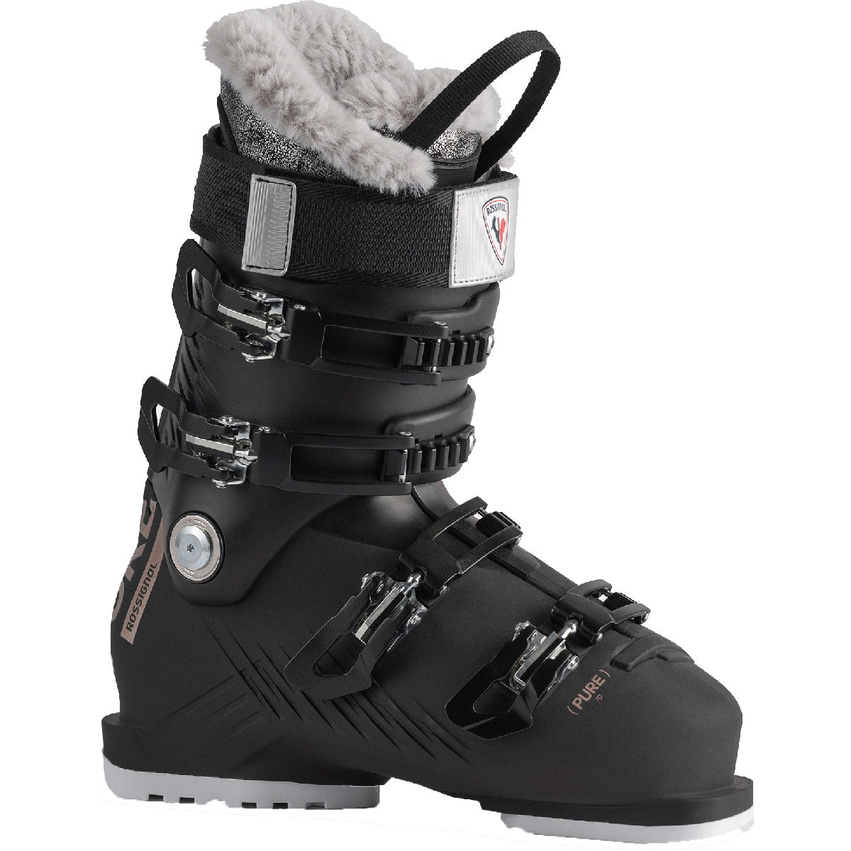 Botas De Esquí Mujer Pure 70-Black Rossignol