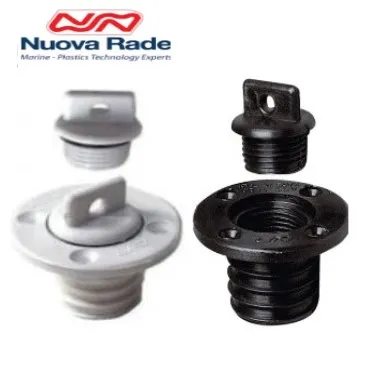 Tapón Deságue redondo–ø43mm–blanco ó negro