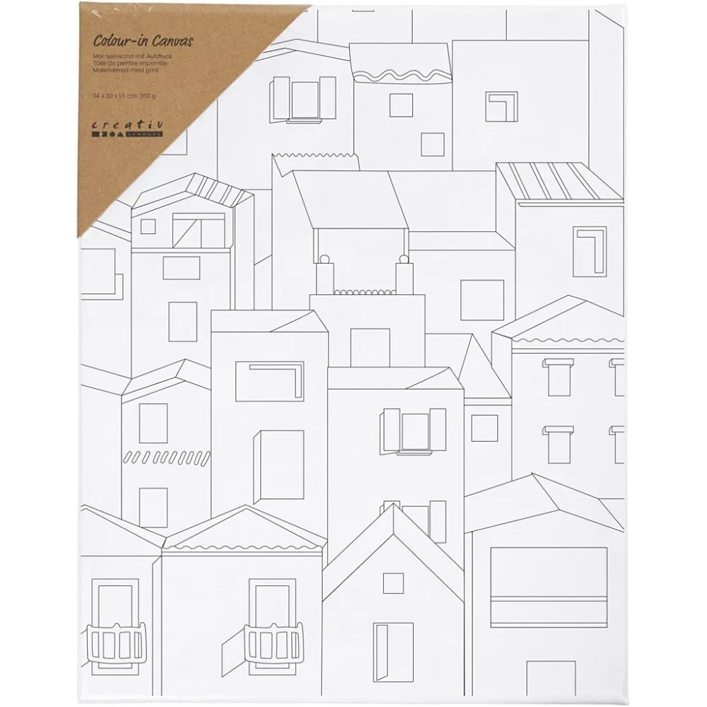 Lienzo prediseñado: Ciudad