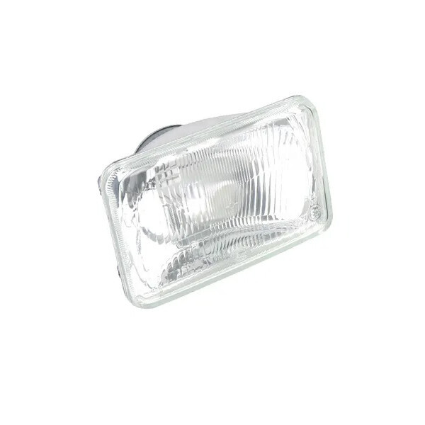 Óptica faro delantero con lámpara H4 tractor Deutz 165 X 107 - Imagen 2