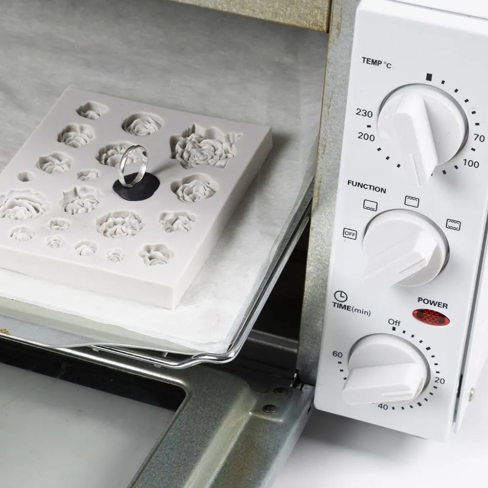 Molde de silicona: Flores y hojas - Imagen 4