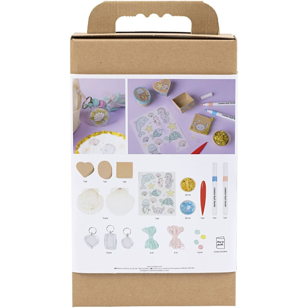 Kit manualidades decoración con motivos marinos - Imagen 2