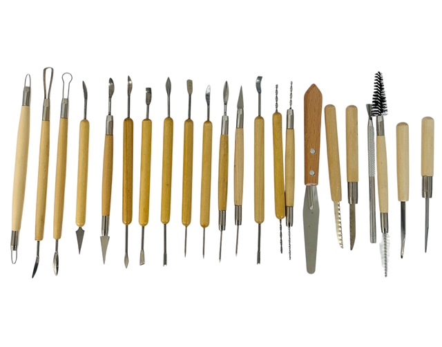 Kit alfarero con 18 herramientas JR2-18