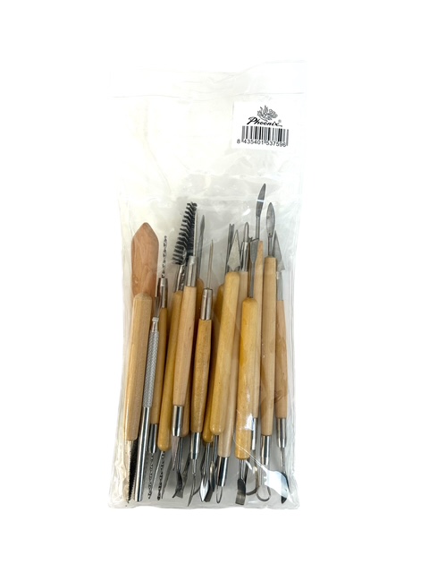 Kit alfarero con 18 herramientas JR2-18 - Imagen 2