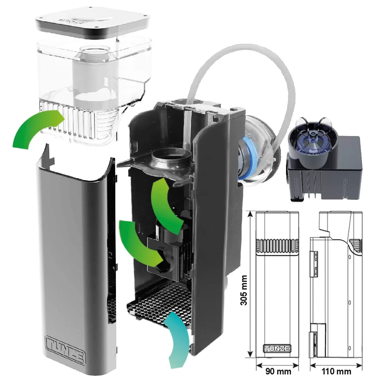 Comline DOC Skimmer 9004 – Tunze - Imagen 2