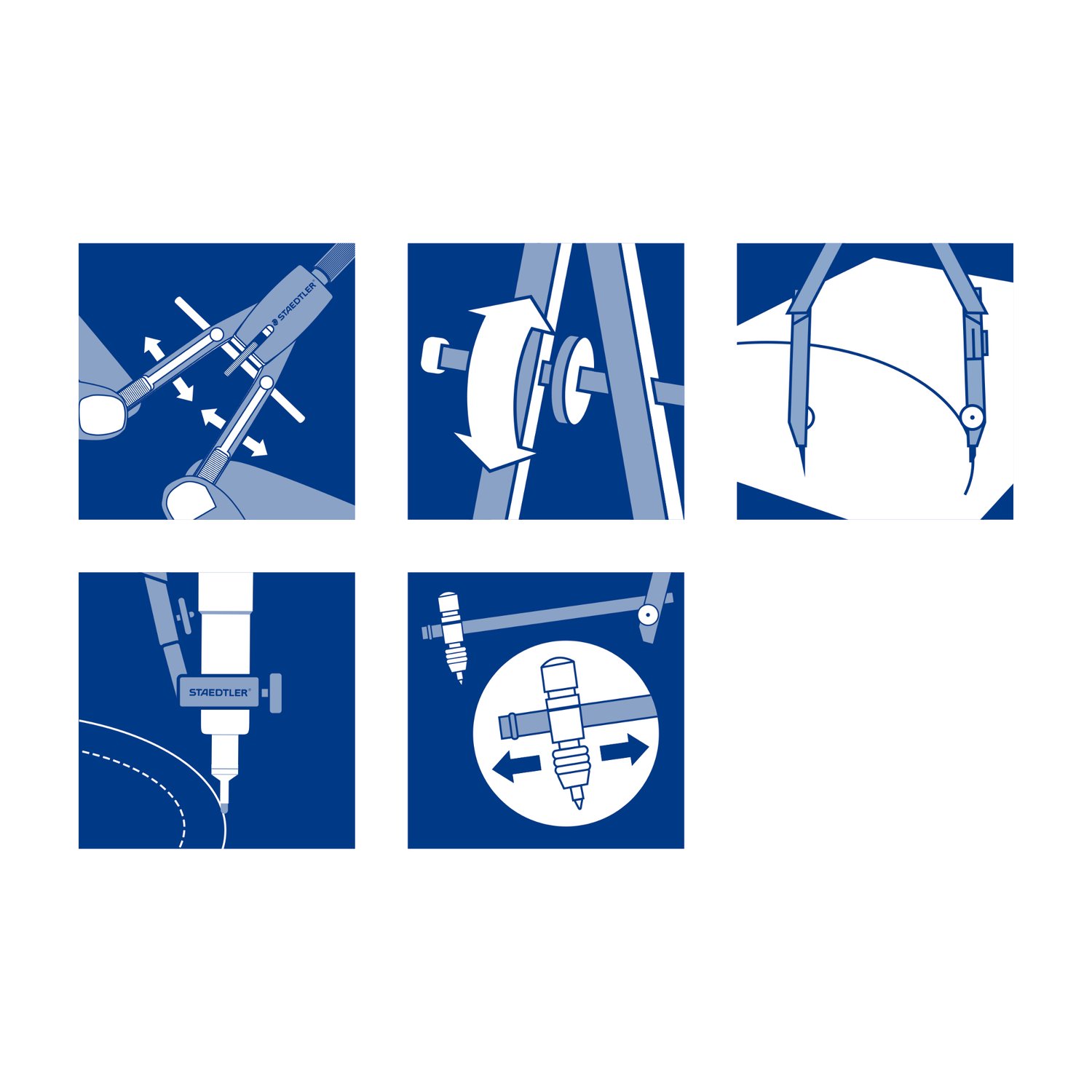 Compás Mars 552 02 Comfort Staedtler con alargadera - Imagen 6