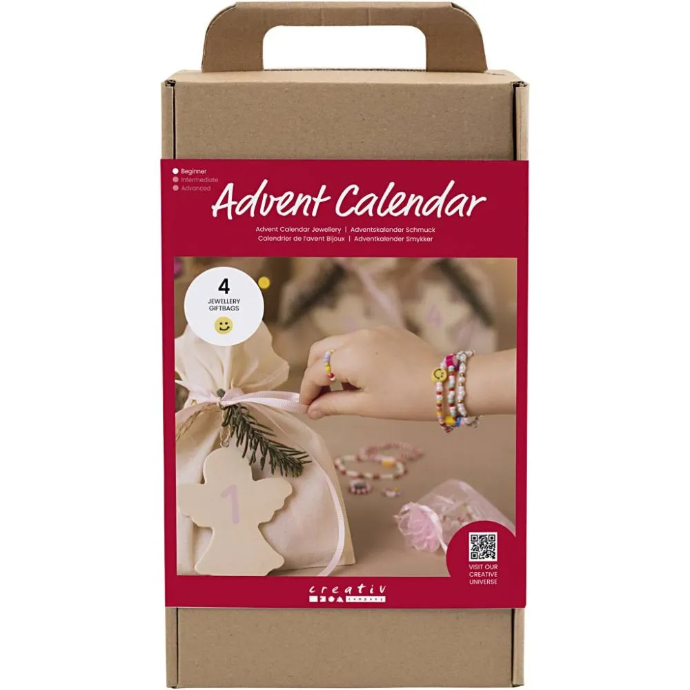 Kit Navidad: Calendario de Adviento «Bolsas de abalorios»