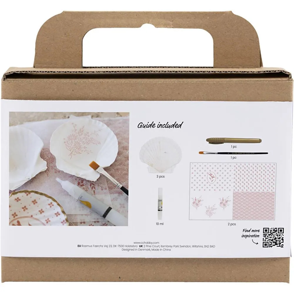 Kit manualidades: Decoupage conchas de mar - Imagen 2