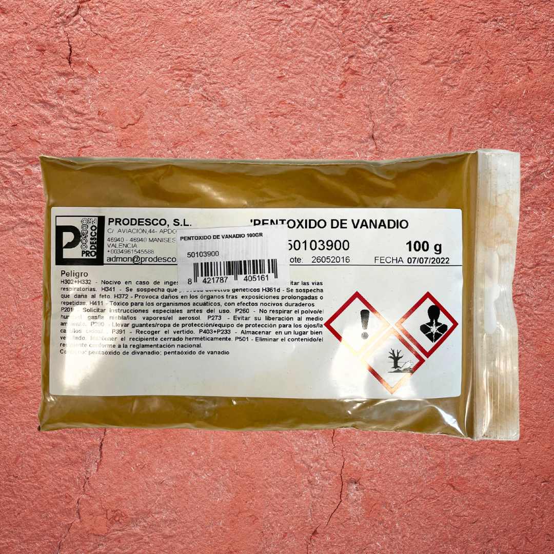 Pentoxido de Vanadio 100g