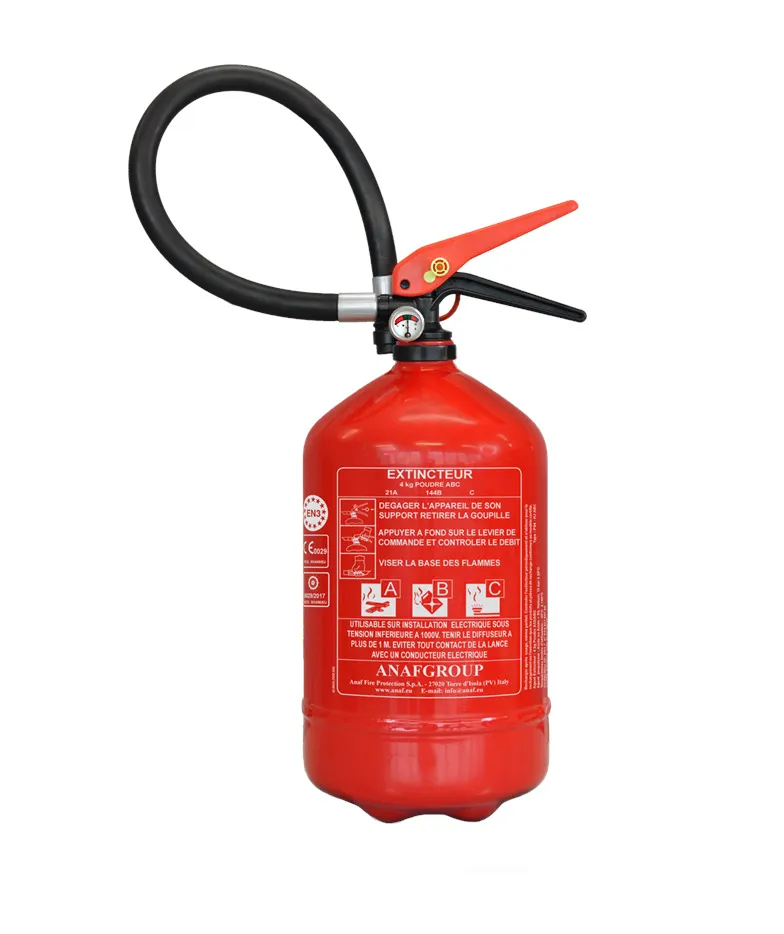 .Extintor ABC homologado marina SOLAS de 4 kgs / 21A-144B-C-“Exclusiva Chicolino”