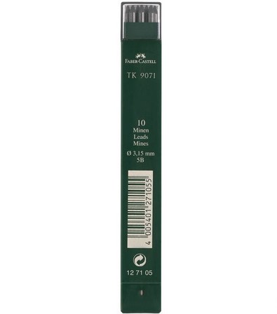 Recambio minas Faber Castell Tk-9071 3,5MM diferentes durezas