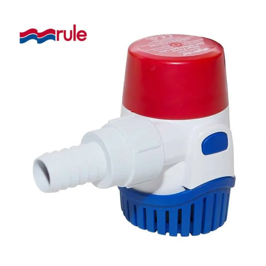 Bomba Achique RULE 0360GPH- 1400.lts/h. 12v