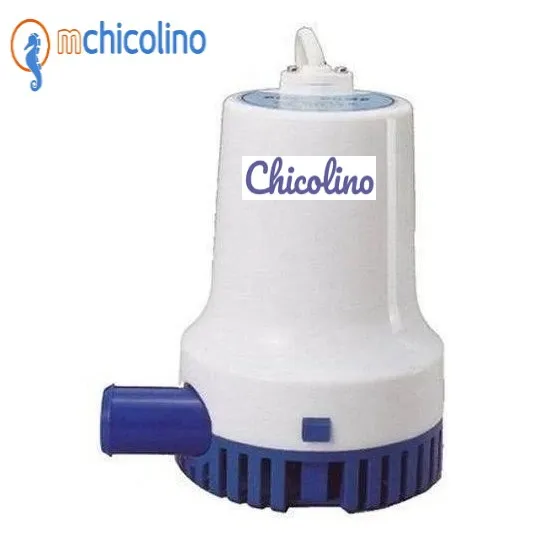 Bomba Achique Manual CHICOLINO– 1500GPH- 5700.lts/h. 12v