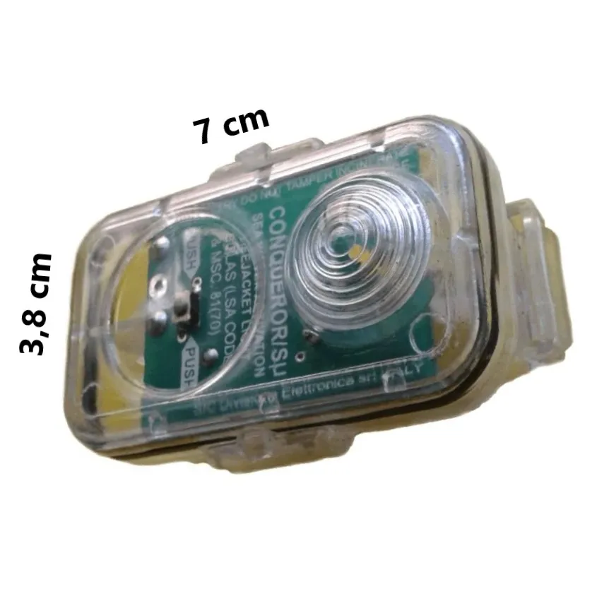 LUZ CHALECO -LITIO CONQUEROR vto:06/2027