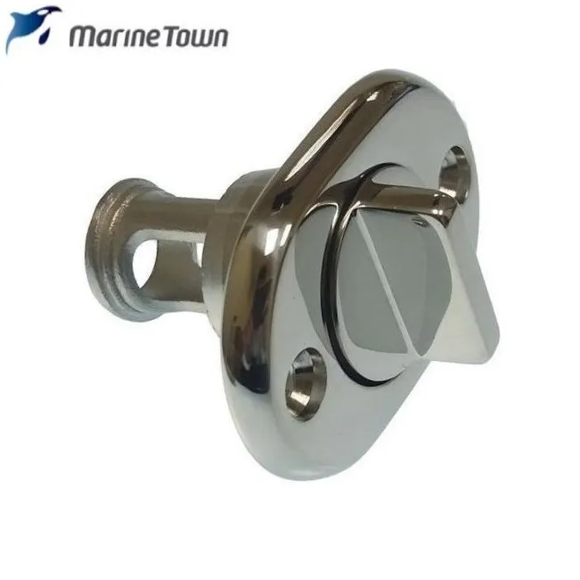 Tapón Deságue ovalado INOX316–ø54x24mm