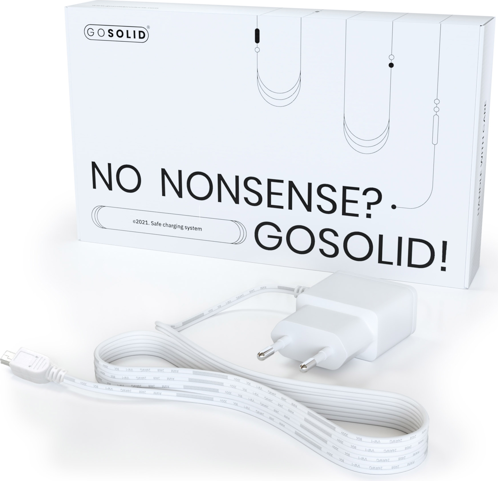 GO SOLID! Cargador compatible con Luvion Platinum 3 - Imagen 2