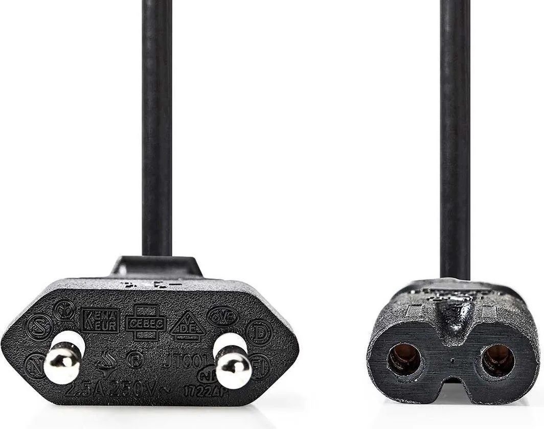 GO SOLID! Cable de alimentación compatible con Fenton FT10LED Bluetooth Party speaker - Imagen 2