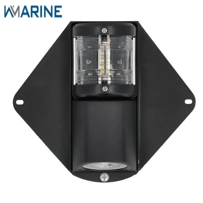 Luz Navegación de Tope-Cubierta LED 12v–WMARINE–(hasta 12mts)