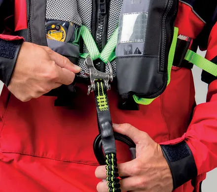 .Línea de seguridad WICHARD Proline elástica . 2mt. - Imagen 5