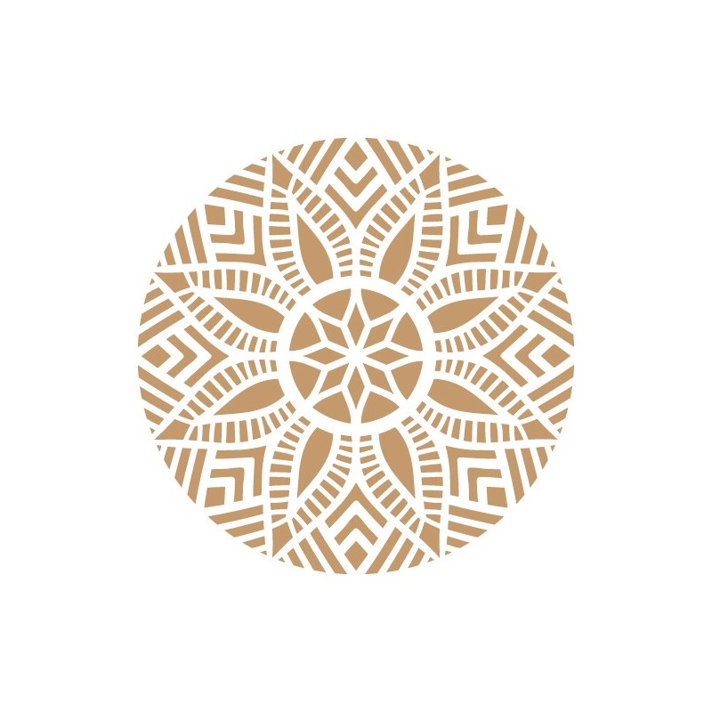 PLANTILLA MANDALA XL 50X50CM